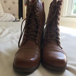 Madden Girl Combat Boots